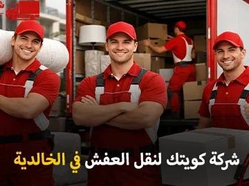 شركة كويتك لنقل العفش أفضل شركة نقل عفش مع الفك والتغليف والتركيب والتخزين وقط أغراض المحرقة في الخالدية الكويت 90905157